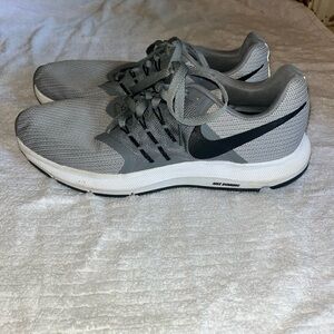 Nike Gray and Black Athletic Sneakers